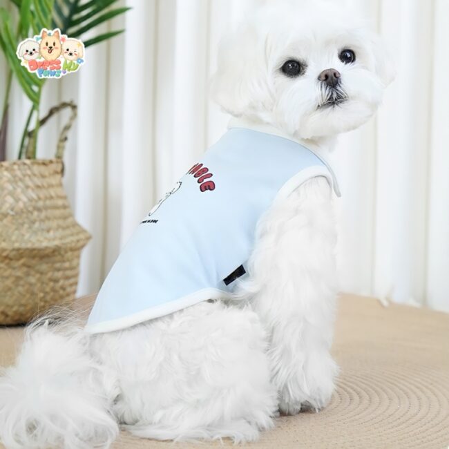 JA2415 111-117 Hundeshirt mit Welpenstickerei – Weich, Atmungsaktiv & Super Süß