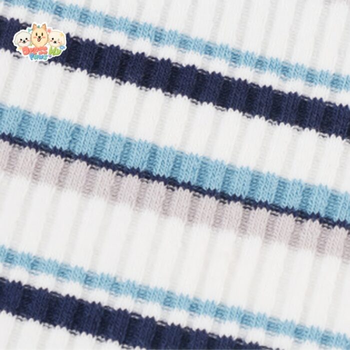 JA2416 118-126 (4) Striped Dog Shirt