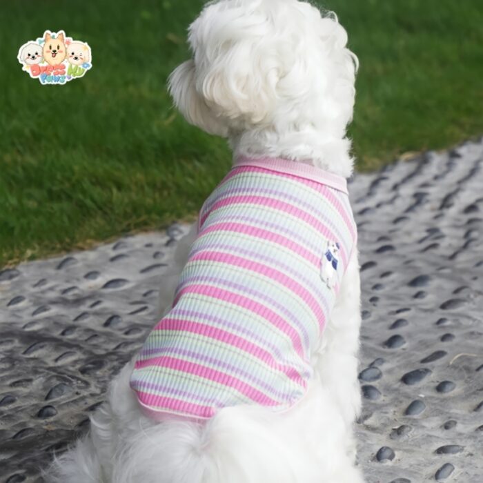 JA2416 118-126 (5) Striped Dog Shirt