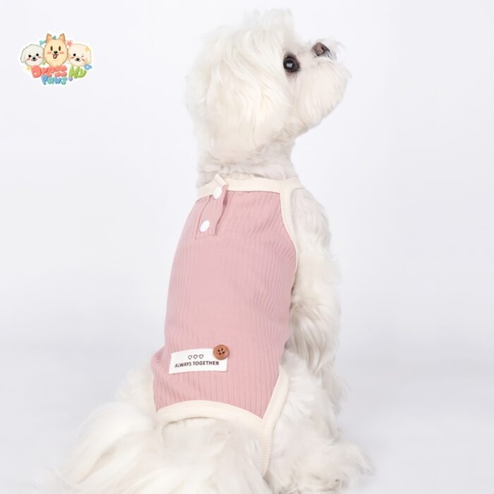 JA2419 145-153 (6) Always Together Ribbed Pet Bodysuit