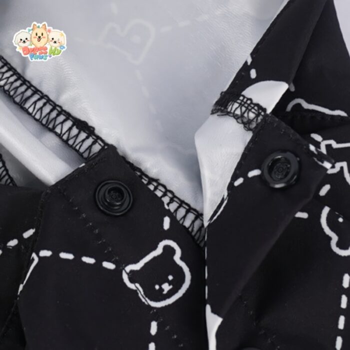 JA2422 174-183 (7) Waterproof Bear Pattern Dog Jacket