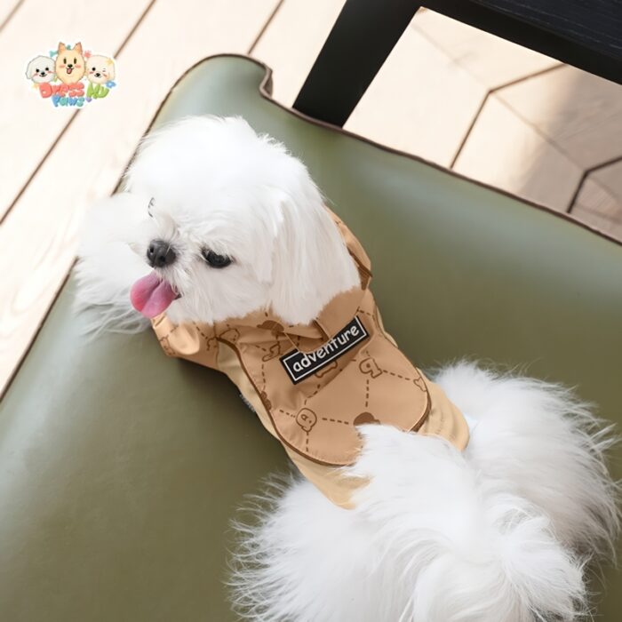 JA2422 174-183 Waterproof Bear Pattern Dog Jacket