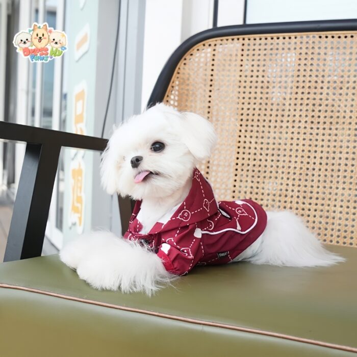 JA2422 174-183 (9) Waterproof Bear Pattern Dog Jacket