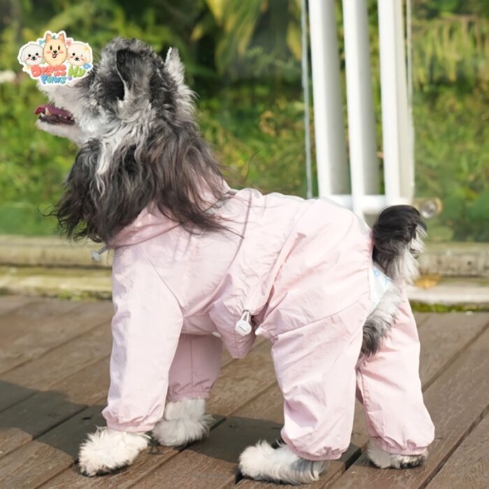 JA2424 191-199 (3) Rainy Day Reflective Waterproof Dog Suit