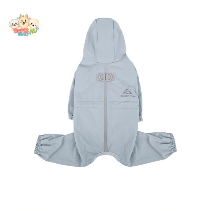 JA2424 191-199 (9) Rainy Day Reflective Waterproof Dog Suit