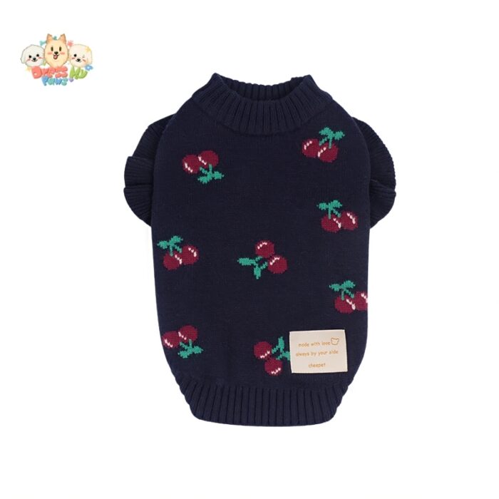 JA2427 219-226 Cherry Blossom Dog Sweater