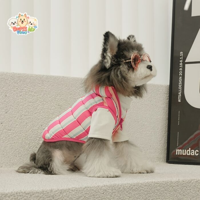 JA2430 243-253 (8) Reversible Puffer Vest for Dogs