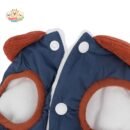 Stylish Puppy Varsity Jacket