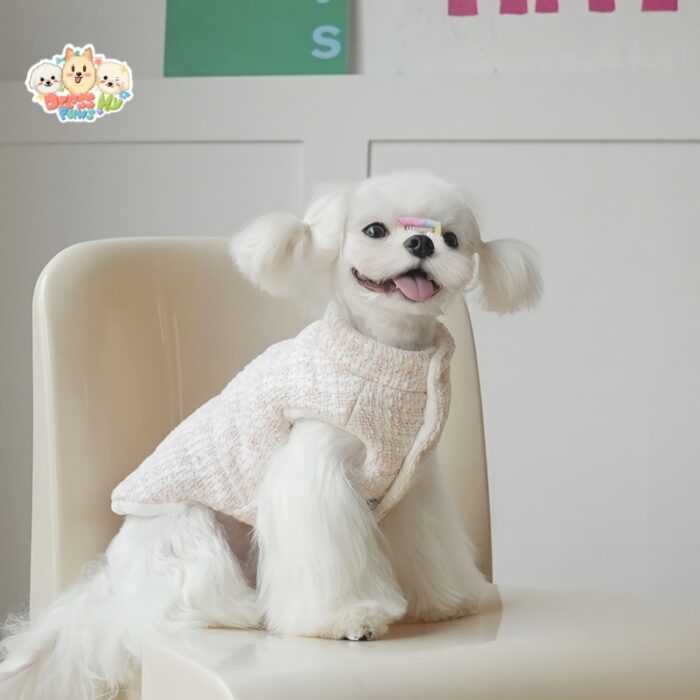 JA2433 270-277 (2) Elegant Tweed Dog Jacket