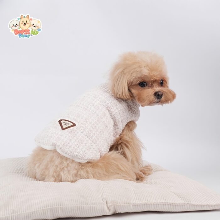 JA2433 270-277 Elegant Tweed Dog Jacket