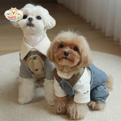 JA2441 340-348 Bear Strap Cotton Dog Jacket