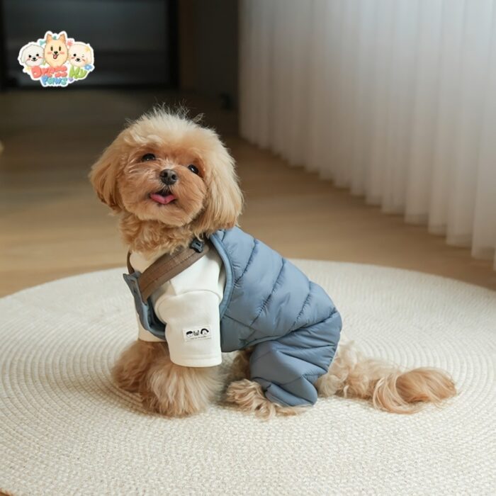JA2441 340-348 (7) Bear Strap Cotton Dog Jacket