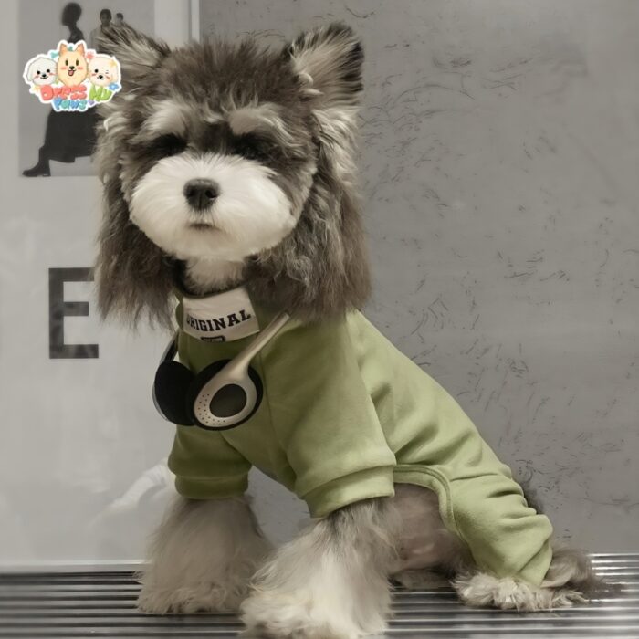 JA2442 349-356 (4) Four-Legged Dog Jumpsuit
