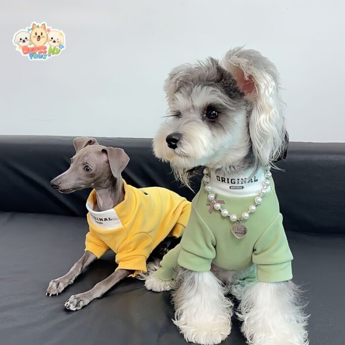 JA2442 349-356 (8) Four-Legged Dog Jumpsuit