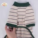JA2446 386-396 (3) Striped Four-Legged Dog Jacket