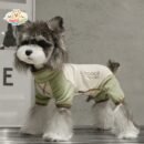 JA2447 397-404 (2) Color-Block Four-Legged Dog Jacket