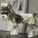 JA2447 397-404 (6) Color-Block Four-Legged Dog Jacket