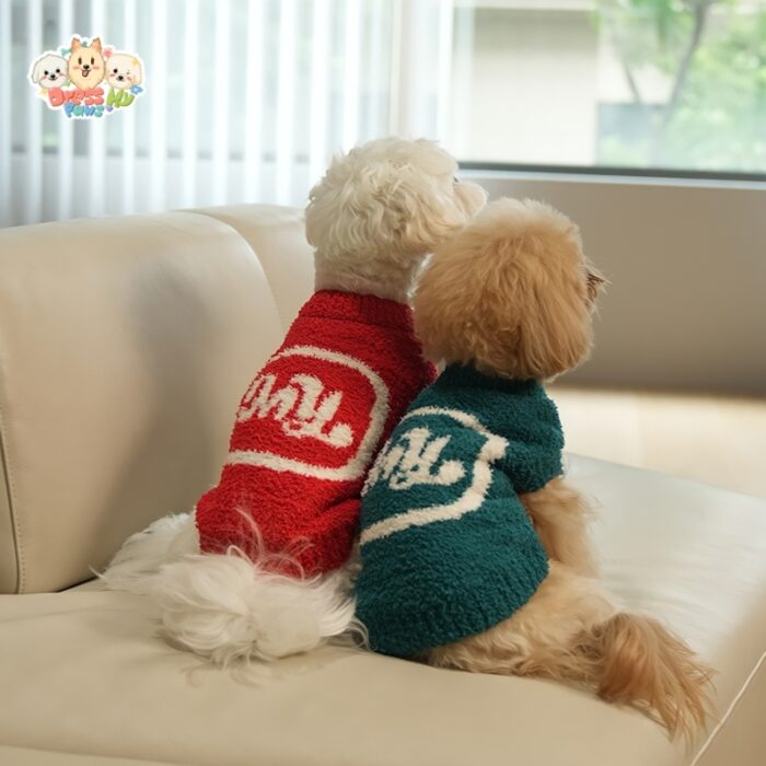 JA2501 1-9 (2) Fluffy Paw Knit Sweater