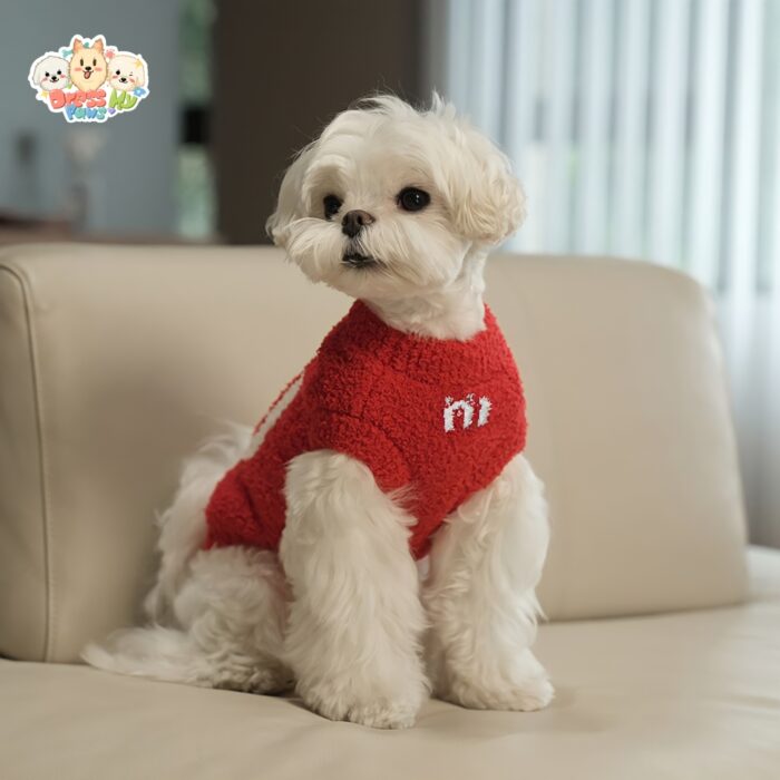 JA2501 1-9 (3) Fluffy Paw Knit Sweater