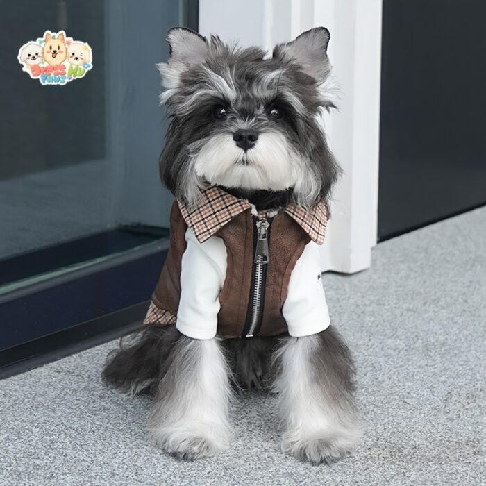 JA2502 10-18 (3) Plaid Dog Vest