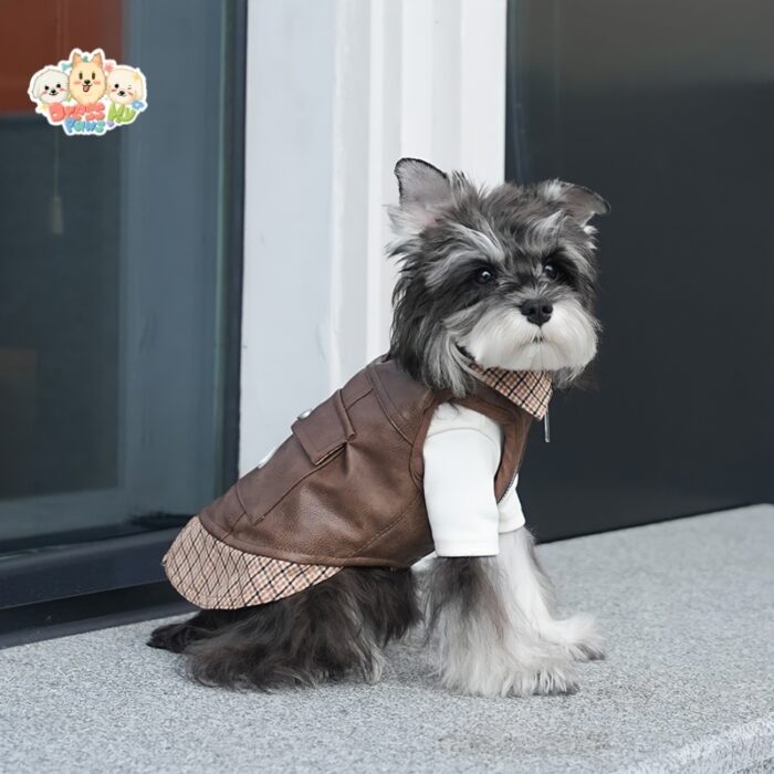JA2502 10-18 (6) Plaid Dog Vest