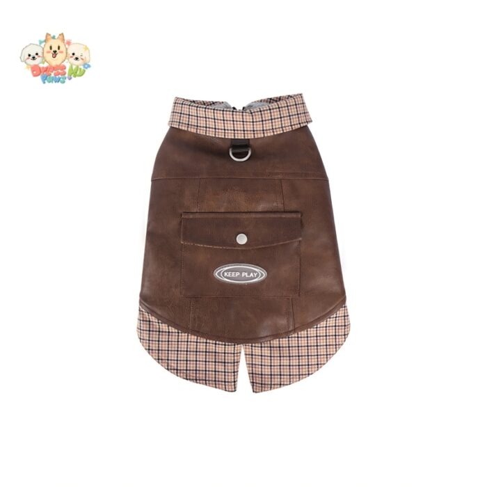 JA2502 10-18 (8) Plaid Dog Vest