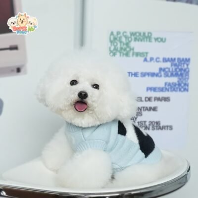 JA2504 26-33 (7) Panda Knit Dog Sweater