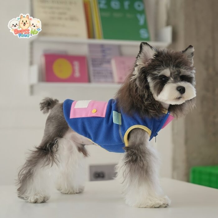 JA2505 34-40 (3) Color Block Dog Vest