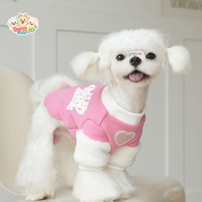 JA2507 49-57 (9) Heart Patch Pet Shirt