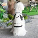 JA2509 64-70 (2) Dog Face Embroidery Pet Shirt