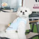 JA2509 64-70 (5) Dog Face Embroidery Pet Shirt