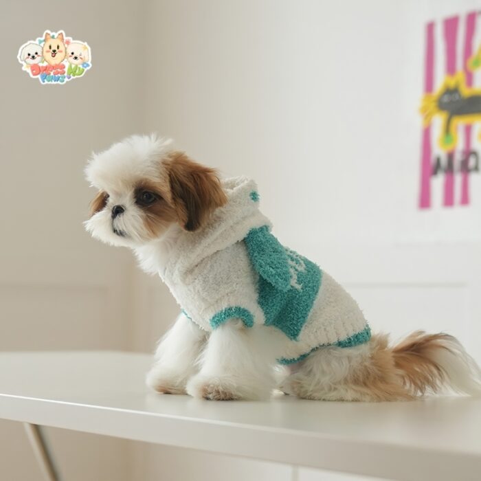 JA2512 85-94 (10) Puppy Design Cozy Dog Outfit