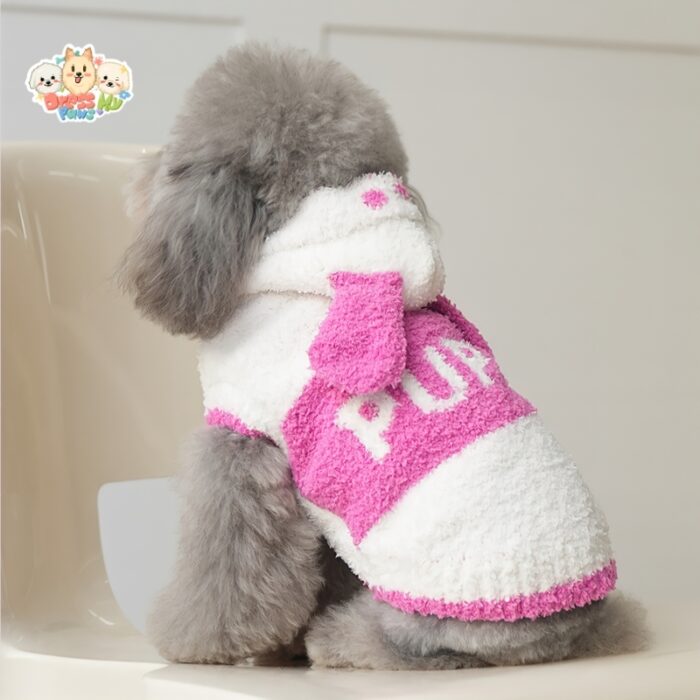JA2512 85-94 (5) Puppy Design Cozy Dog Outfit