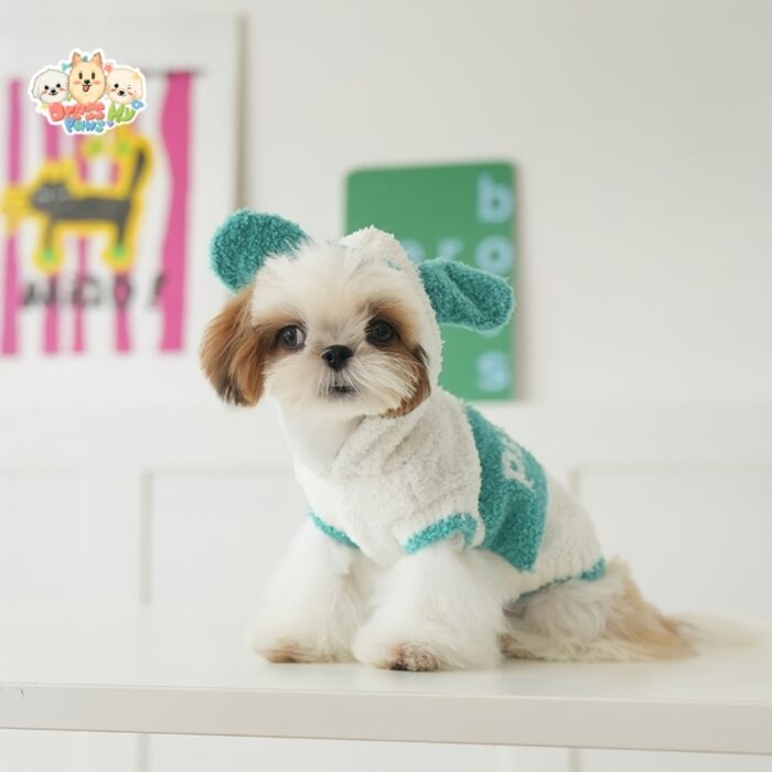 JA2512 85-94 (8) Puppy Design Cozy Dog Outfit