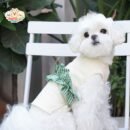 JA2513 95-101 (3) Striped Ruffle Dog Sweater