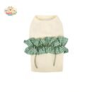 JA2513 95-101 (4) Striped Ruffle Dog Sweater