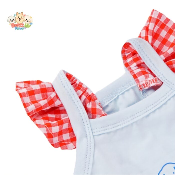 JA2571 54-59 (3) Wood Ear Print Dog Vest
