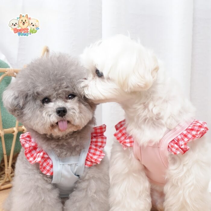 JA2571 54-59 (4) Wood Ear Print Dog Vest