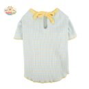 JA2574 74-80 (3) Striped floral dog shirt