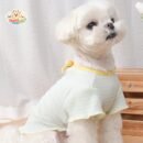 JA2574 74-80 (5) Striped floral dog shirt