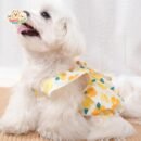 Floral Ruffle Pet Romper