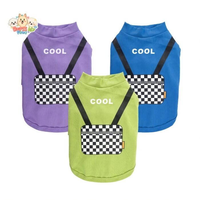 JA2576 89-96 Checkerboard Pet T-Shirt
