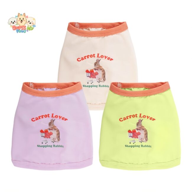 JA2577 97-102 (3) Rabbit Print Hundeshirt