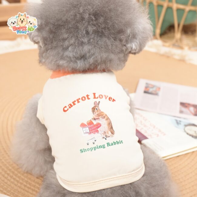 JA2577 97-102 (6) Rabbit Print Hundeshirt