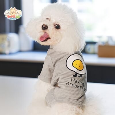 JA2583 1-12 (10) Soft Waffle Knit Dog Shirt
