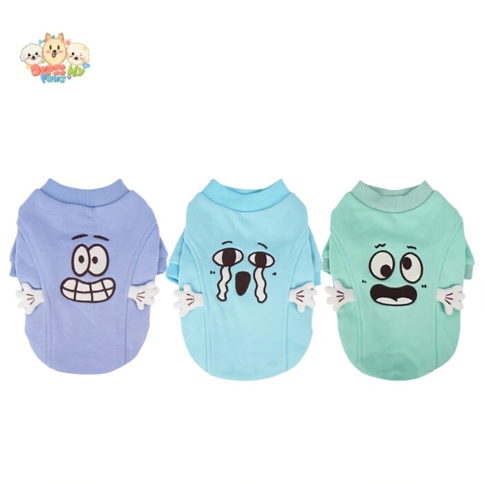 ja2455 463-471 (2) 3D Hand Hoodie Dog Shirt