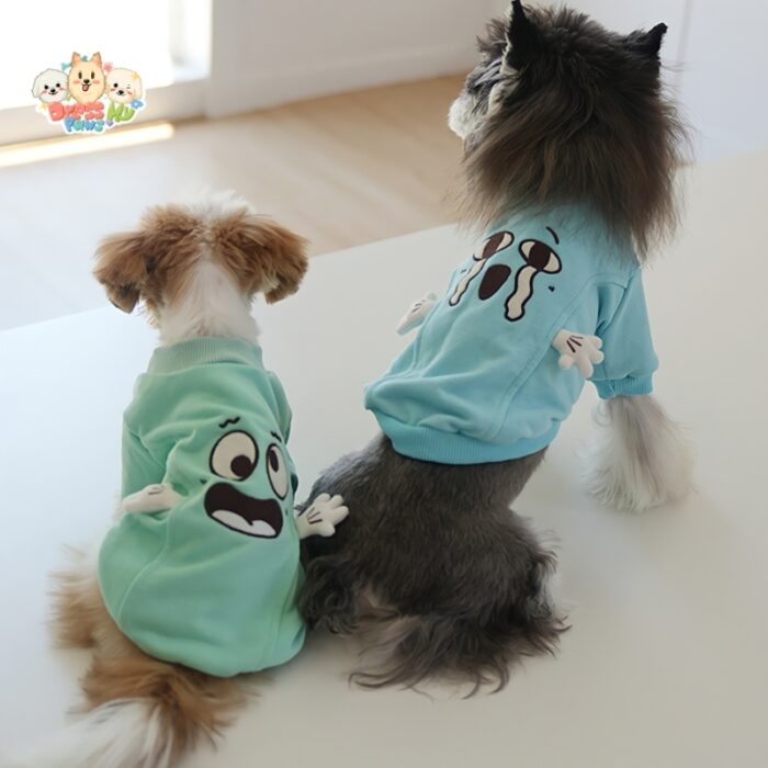 ja2455 463-471 (7) 3D Hand Hoodie Dog Shirt