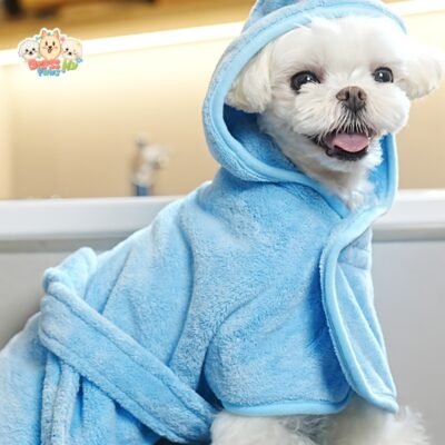 Quick-Dry Hooded Dog Towel