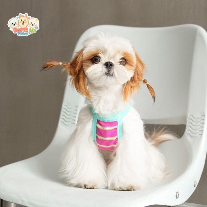 MA2501 1-7 (3) Cozy Bear Stripe Dog Tank Top