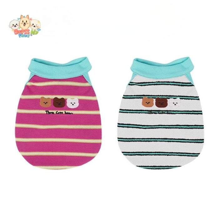 MA2501 1-7 (5) Cozy Bear Stripe Dog Tank Top